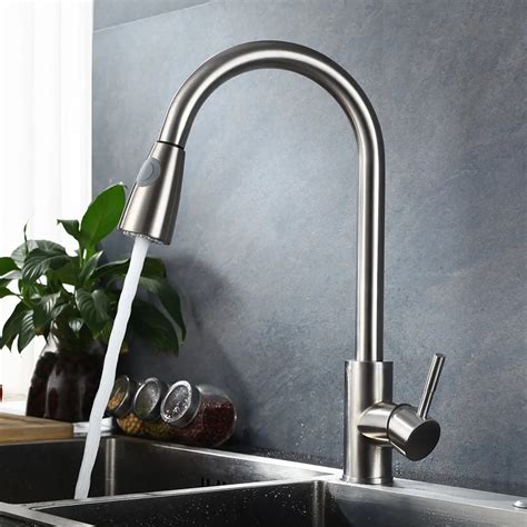 kitchen faucet tap|Pull Out Kitchen Faucets